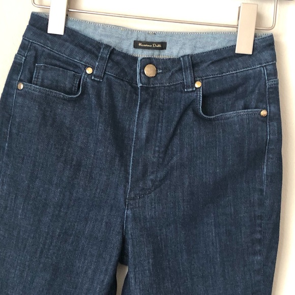 \Massimo Dutti\• Straight Leg Dark Wash Jeans - Picture 3 of 15